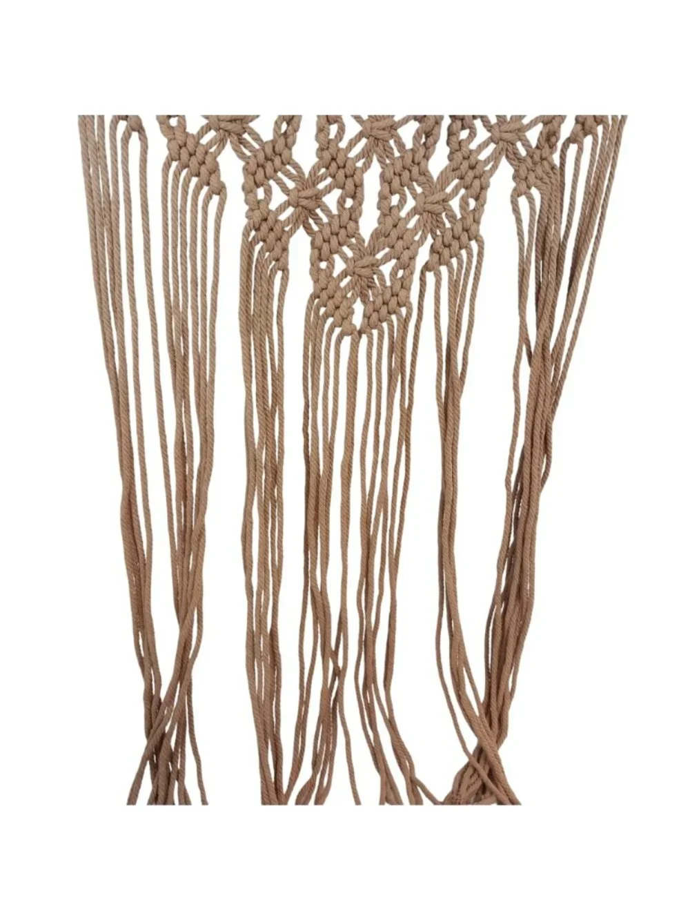 Bohemian Tan Macramé Wall Hanging Decor